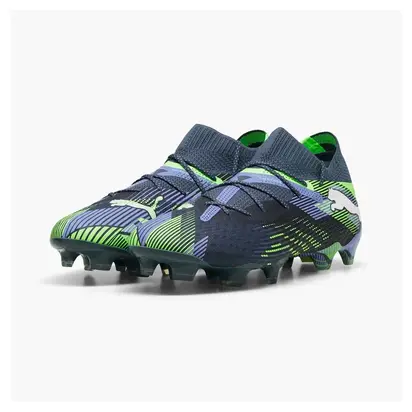 Бутси Puma FUTURE 7 ULTIMATE FG/AG Wn s, темно-синій з зеленим