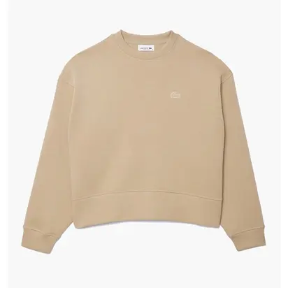 Світшот жіночий Lacoste Oversize Fit Beige 36