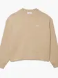 Світшот жіночий Lacoste Oversize Fit Beige 36