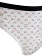 Труси Manoukian SLIPS-X3-FEMME світло-сірий, чорний, білий L