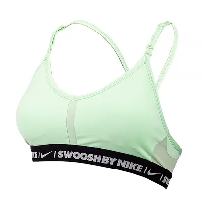Топ Nike W NK DF INDY BRA GLS, салатовий