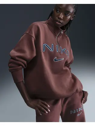 Кофта Nike Sportswear Phoenix Fleece Oversized 1/4 Zip Up
