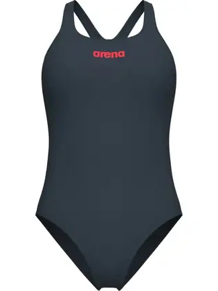 Купальник Arena TEAM SWIMSUIT SWIM PRO SOLID, темно-сірий