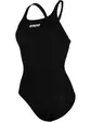 Купальник закритий для жінок Arena WOMEN'S TEAM SWIMSUIT SWIM PRO чорний, білий
