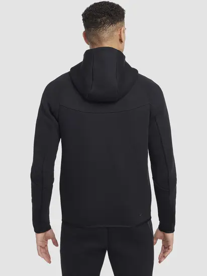 Кофта NIKE TECH SET FLEECE FULL ZIP BLACK