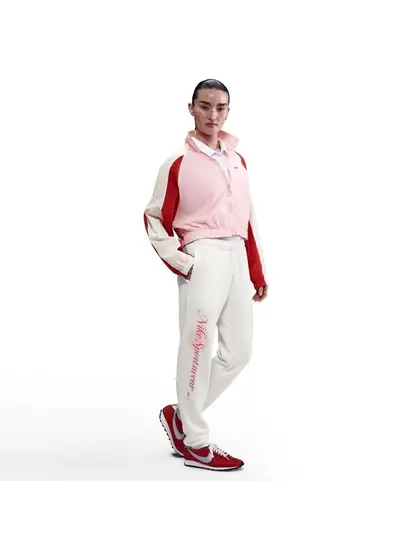 Штани W NSW CLUB FLC GX STD PANT Nike L Білий