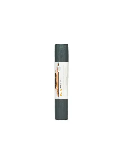 Килимок для йоги Bodhi Asana mat 183x60x0.45 см Anthracite