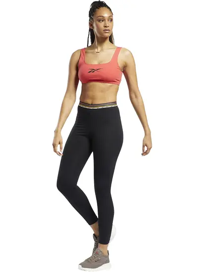 Топ Reebok Women's Classic Premium Foundation Logo Cotton Sports Bra