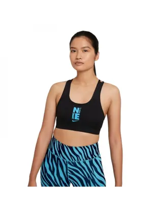 Топ Nike W NK SWSH ICNCLSH HBR BRA SP21, чорний