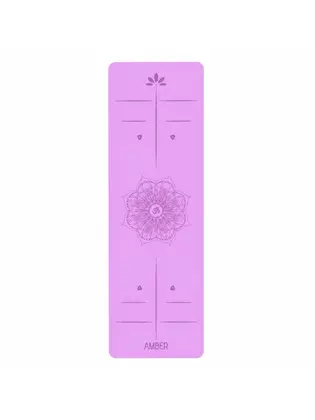 Килимок для йоги Ganesh Align Amber Lilac 183×61×0.4 см