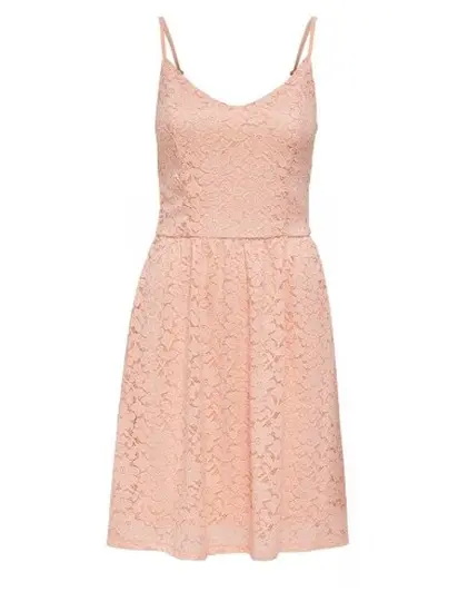 Сукня ONLNEW ALBA S/L SMOCK MIX DRESS JRS 15230829 Peach Melba ONLY M Персиковий