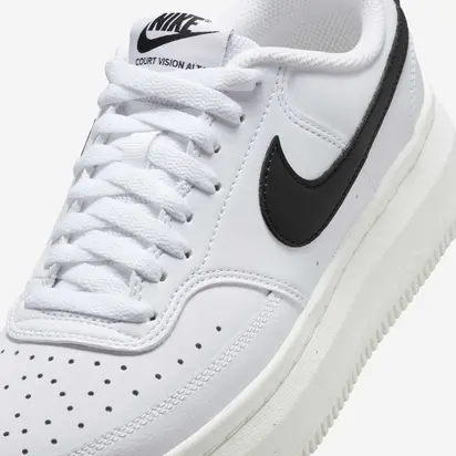Кросівки Nike W COURT VISION ALTA, білий з чорним