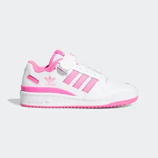 Кросівки Adidas Forum Low J, білий з рожевим