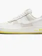 Кросівки Nike Air Force 1 Low '07 UV Reactive Patchwork White Multicolor Yellow (W), білий з жовтим