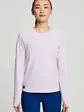 Кофта Saucony TRIUMPH 3D CREW, фіолетовий