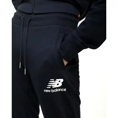 Брюки New Balance Essentials FT, синій