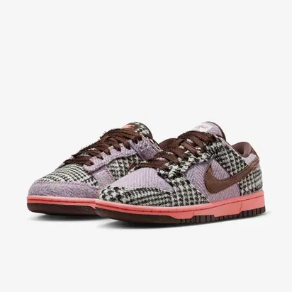 Кросівки Nike W DUNK LOW, фіолетовий з коричневим