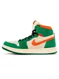 Кросівки JORDAN 1 ZOOM, зелений з помаранчевим