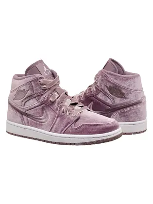 Кросівки Jordan Air 1 Mid Se, фіолетовий