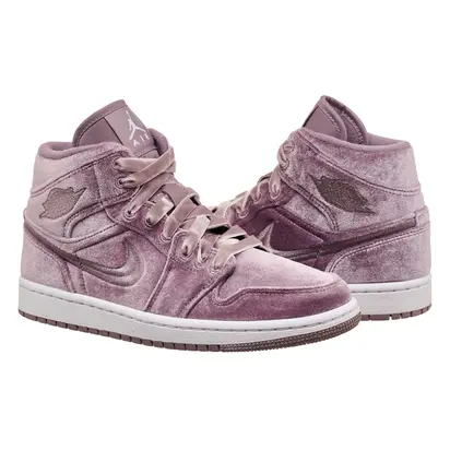 Кросівки Jordan Air 1 Mid Se, фіолетовий