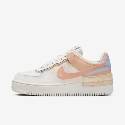 Кросівки Nike W AF1 SHADOW, білий з персиковим