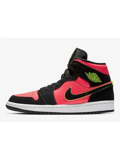 Кросівки W Jordan 1 Mid Hot Punch