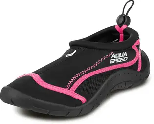 Аквашузи Aqua Speed AQUA SHOE MODEL 28D 9560 чорний, малиновий Уні 35 , Цвет чорний, малино