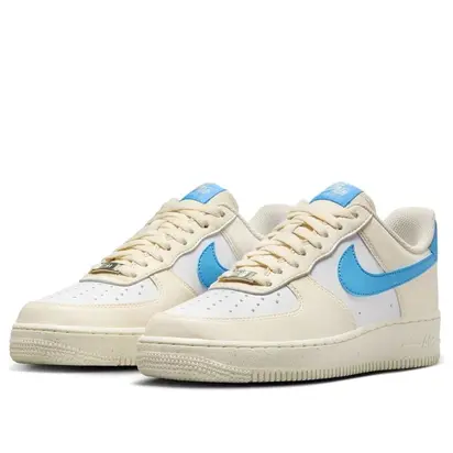 Кросівки Nike W AIR FORCE 1 07 NEXT NATURE, бежевий з блакитним