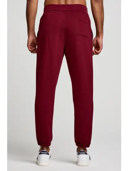 Штани Saucony RECOVERY SWEATPANT, бордовий