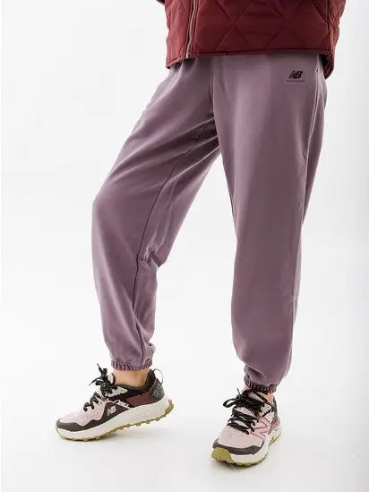 Штани New Balance Athletics Remastered, фіолетовий