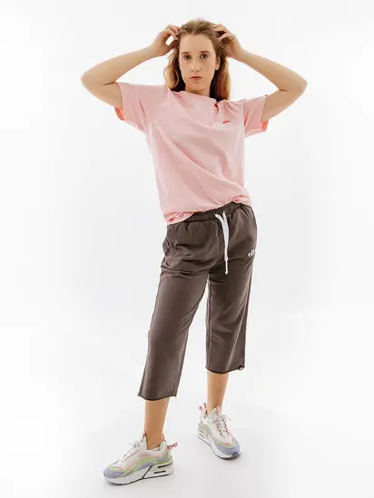 Штани Ellesse Taran Cropped Jog Pant, сірий
