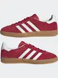 Кросівки Adidas Gazelle Indoor, бордовий з білим