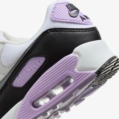 Кросівки Nike Air Max 90, білий з бузковим