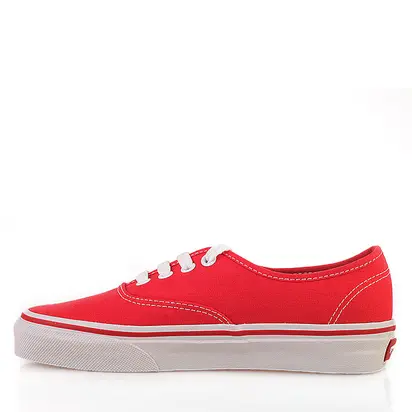 Кеди Vans AUTHENTIC, червоний з білим