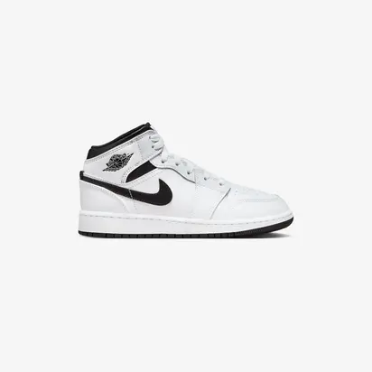 Кросівки жіночі Jordan Air 1 Mid (Gs) (), білий