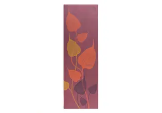 Килимок для йоги Leaves 3C Leela Collection Bodhi Червона Слива 183x60x0.45 см