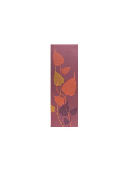 Килимок для йоги Leaves 3C Leela Collection Bodhi Червона Слива 183x60x0.45 см