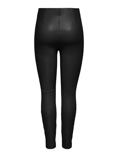 Лосини ONLHANNA FAUX LEATHER HW LEGGING CC OTW ONLY L Чорний