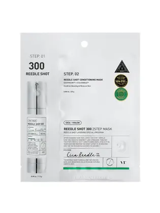 VT Cosmetics Зміцнювальна тканинна маска для обличчя, 1,5g+25g