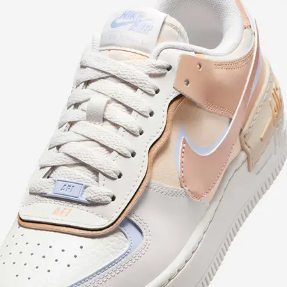 Кросівки Nike W AF1 SHADOW, білий з персиковим