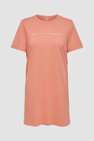 Сукня ONLAVA LIFE DRESS S/S BOX JRS 15231599 Burnt Coral ONLY M Кораловий