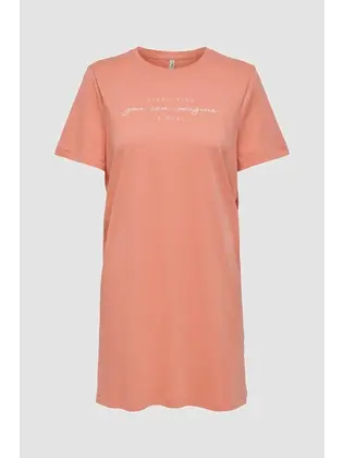 Сукня ONLAVA LIFE DRESS S/S BOX JRS 15231599 Burnt Coral ONLY M Кораловий