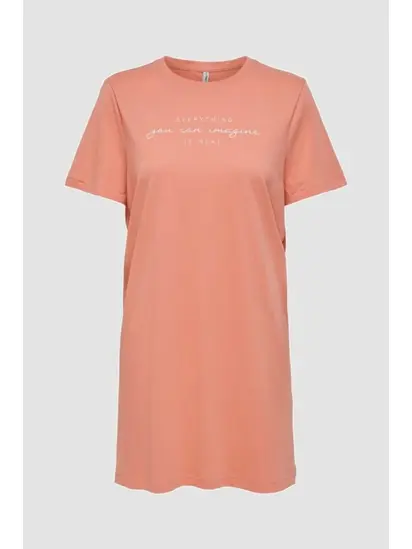 Сукня ONLAVA LIFE DRESS S/S BOX JRS 15231599 Burnt Coral ONLY M Кораловий
