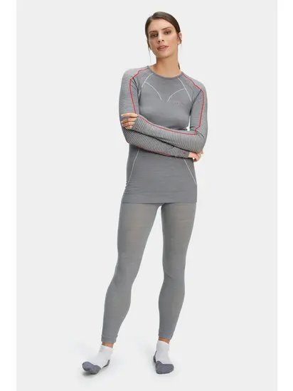 Термокофта Falke ESS WOOL-TECH, сірий