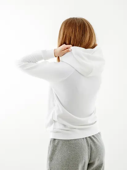 Толстовка Nike FLC PARK20 PO HOODIE, білий