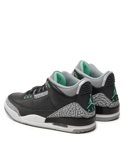 Кросівки Air Jordan 3 Retro Black/Grey