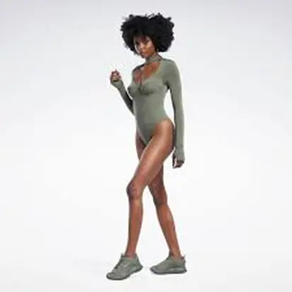 Боді Reebok x Cardi B Bodysuit, хакі