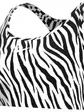 Топ Nike SWOOSH ICONCLASH BRA SP21, чорний з білим