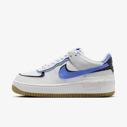 Кросівки Nike W AF1 SHADOW, білий з синім