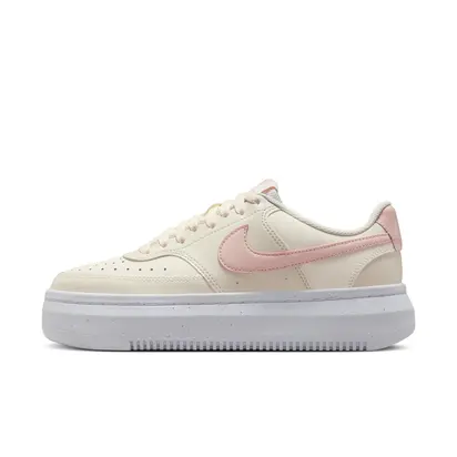 Кросівки Nike W COURT VISION ALTA, бежевий з рожевим